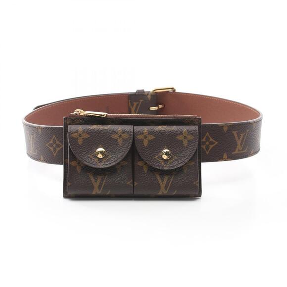 Louis Vuitton Handbags - Louis Vuitton Santur Pochette Duo Monogram Waist Bag Brown Canvas